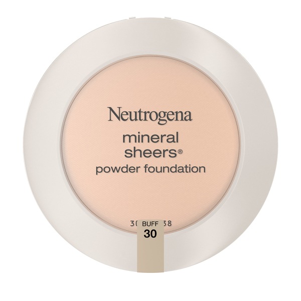 Neutrogena Mineral Sheers - Base en polvo compacto, FPS 20