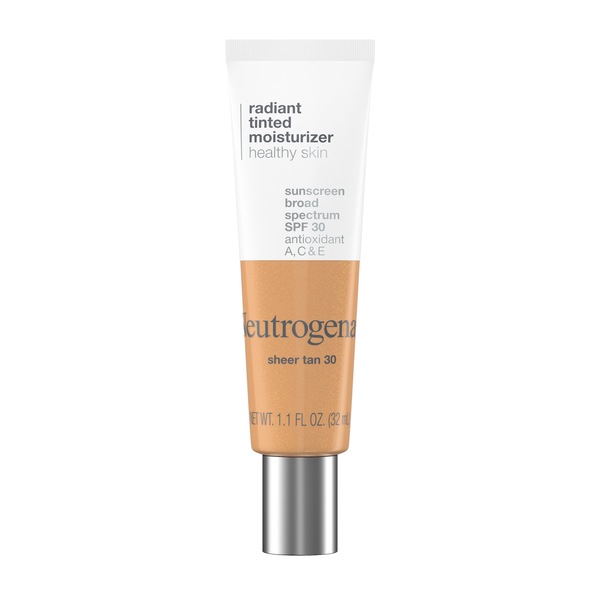 Neutrogena Radiant Tinted - Hidratante para el rostro, 1.1 oz