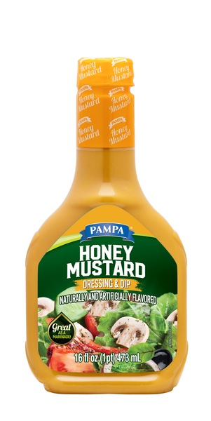 Pampa Honey Mustard Dressing & Dip, 16 OZ