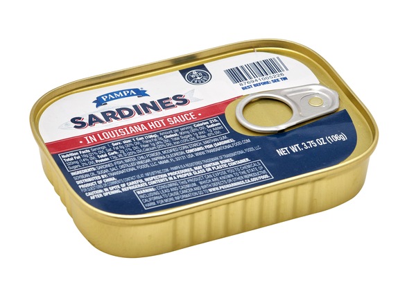 Pampa Sardines in Louisiana Hot Sauce, 3.75 OZ