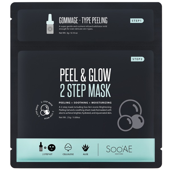 SooAE Peel & Glow 2 Step Mask