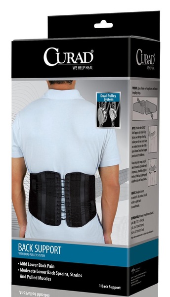 CURAD + Back Support with Dual-Pulley System