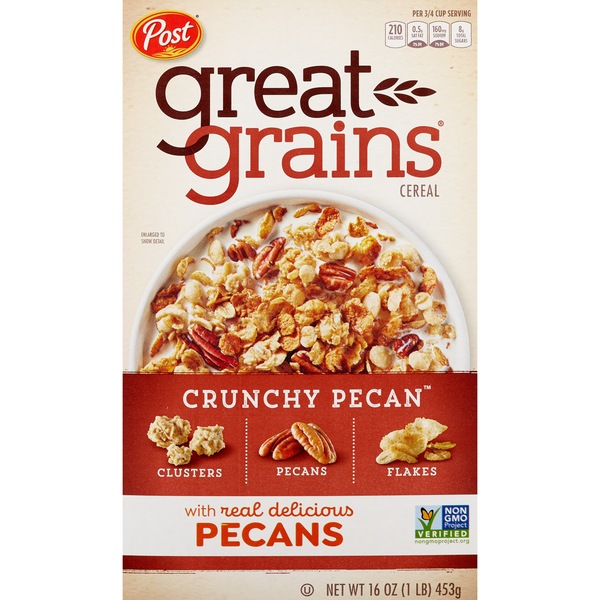 Great Grains Crunchy Pecan Cereal, 16 oz