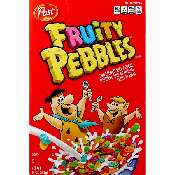 Fruity Pebbles Cereal, 11 oz