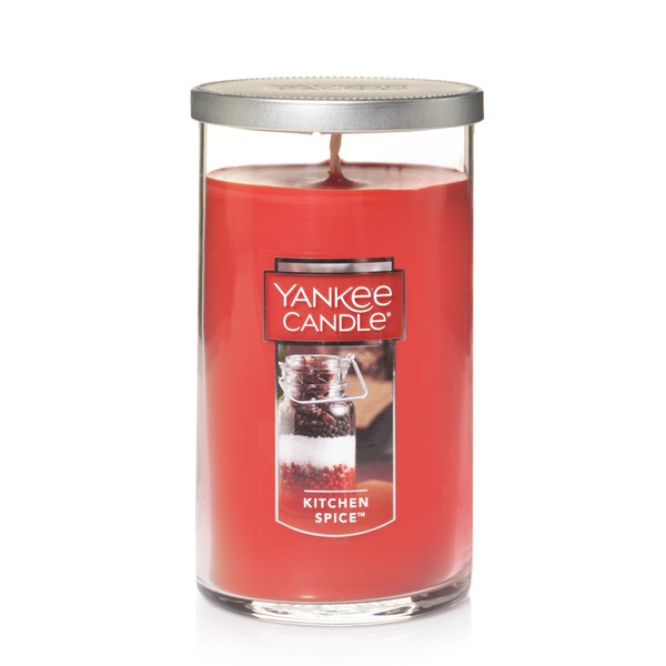 Yankee Candle Kitchen Spice Perfect Pillar Candle, 12 OZ