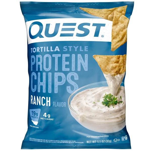 Quest Nutrition Tortilla Style Protein Chips, 1.1 oz