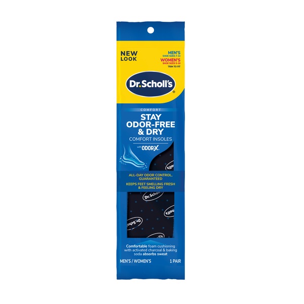 Dr. Scholl's Stay Odor-Free & Dry Comfort Insoles