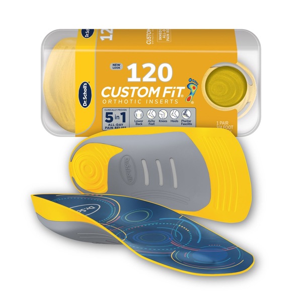 Dr. Scholl’s® Custom Fit® Orthotics 3/4 Length Inserts, CF 120, Insoles Fit Men & Womens Shoes