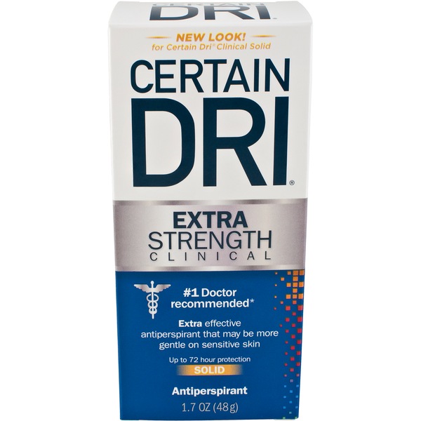 Certain Dri Extra Strength Clinical 72- Hour Antiperspirant & Deodorant Stick, Powder Fresh
