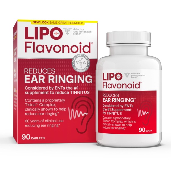 Lipo Flavonoid Plus - Cápsulas para el tinnitus, 90 u.