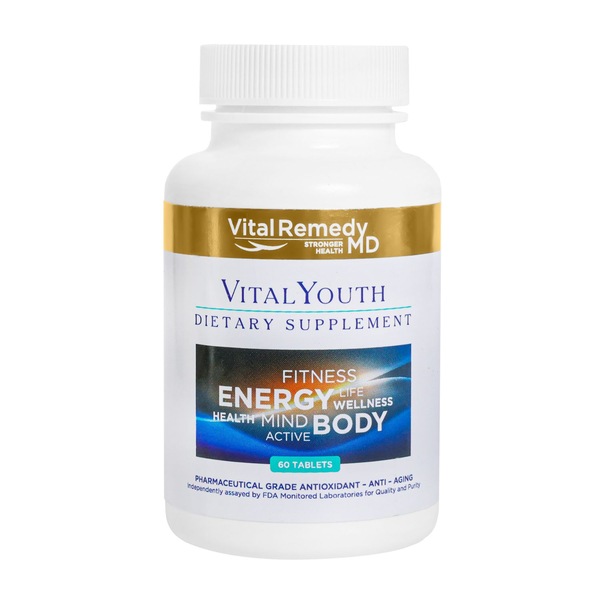Vital Remedy Vital Youth Tablets, 60 CT