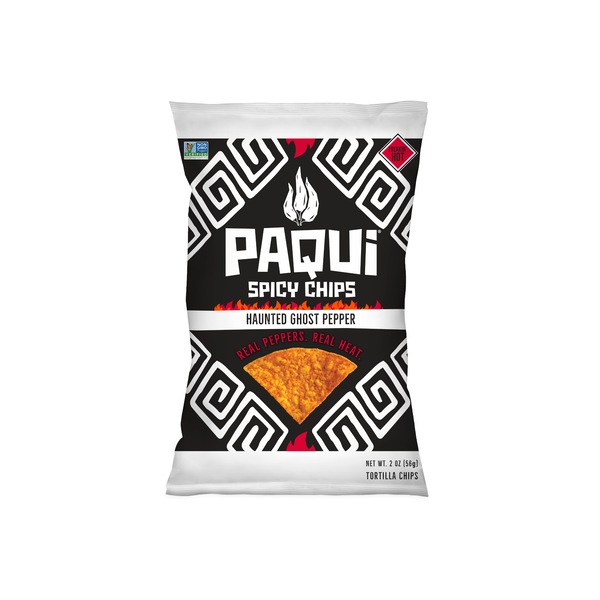 Paqui Haunted Ghost Pepper Tortilla Chips, 2 oz