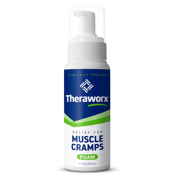 Theraworx Muscle Cramps Relief Foam, 7.1 OZ