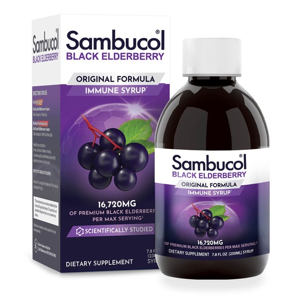 Sambucol Black Elderberry Syrup, 7.8 OZ
