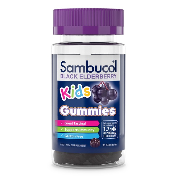 Sambucol Black Elderberry Kids Gummies, 30 CT