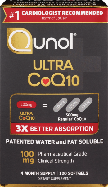 Qunol Ultra CoQ10 en cápsulas blandas, 100 mg