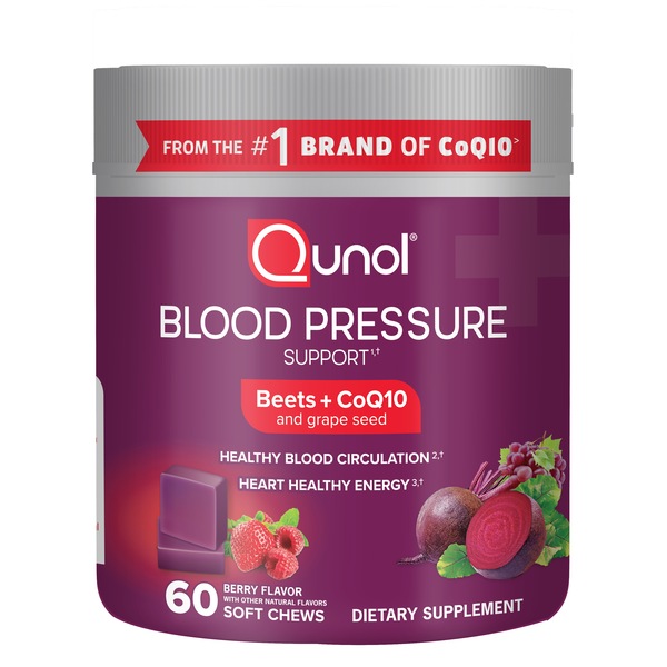 Qunol Bloodpressure Support Chews, 60 CT