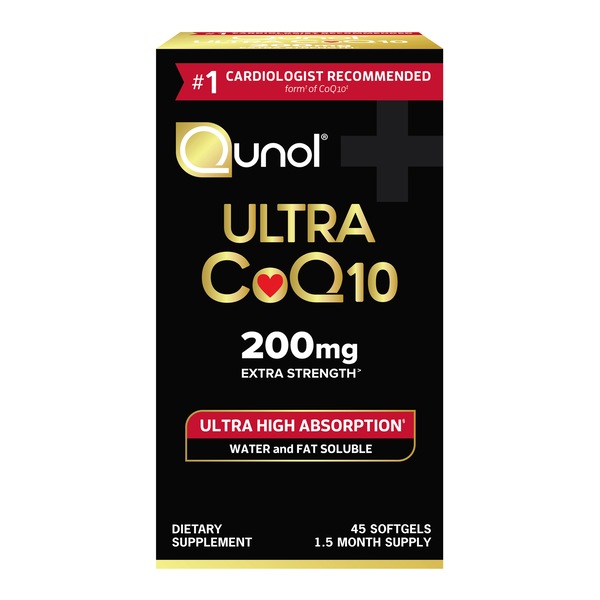 Qunol Ultra Coq10 200mg Softgels, 45 CT