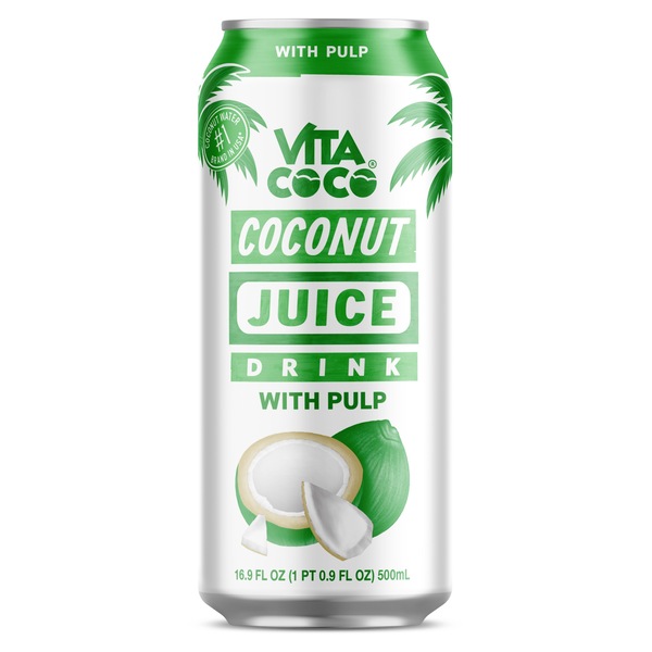 Vita Coco Pulp Juice Can, 16.9 OZ