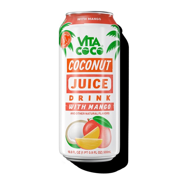 Vita Coco Mango Juice Can, 16.9 OZ