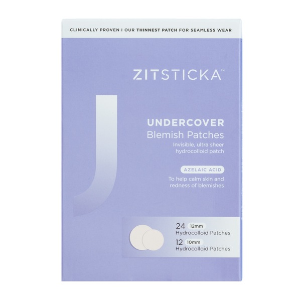 Zitsticka Undercover Ultra Sheer Blemish Patches, 30 CT
