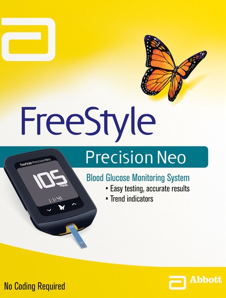 FreeStyle Precision Neo - Sistema de monitoreo de glucosa en sangre
