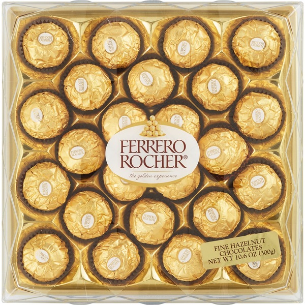 Ferrero Rocher Gift Box, 24 ct, 10.6 oz