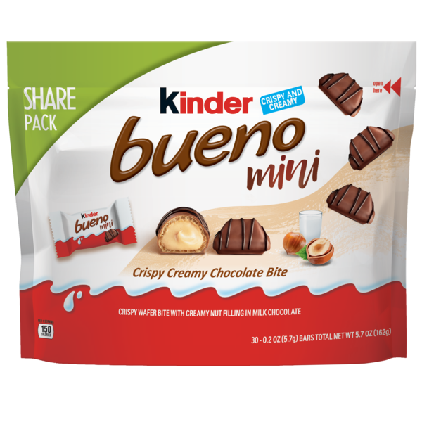 Kinder Bueno Mini Share Size Pack, 5.7 oz