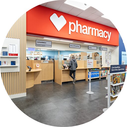 The inside of a CVS Pharmacy.