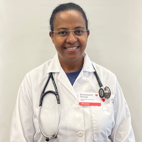 Headshot for Emawayesh Shinge