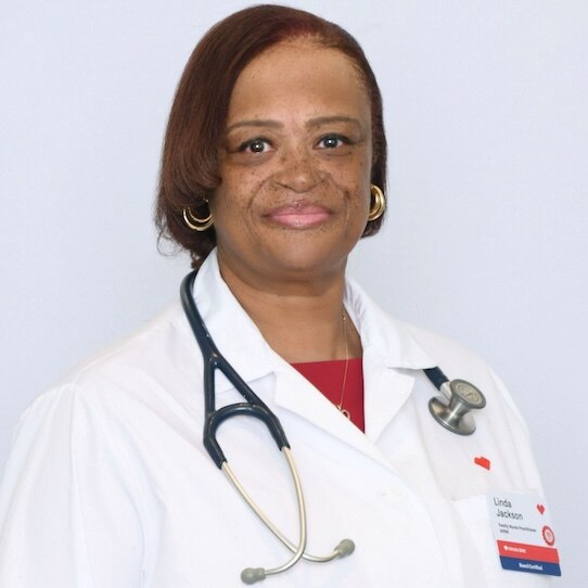 Foto del rostro de Linda Jackson