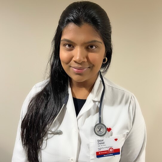 Headshot for Sejal Desai