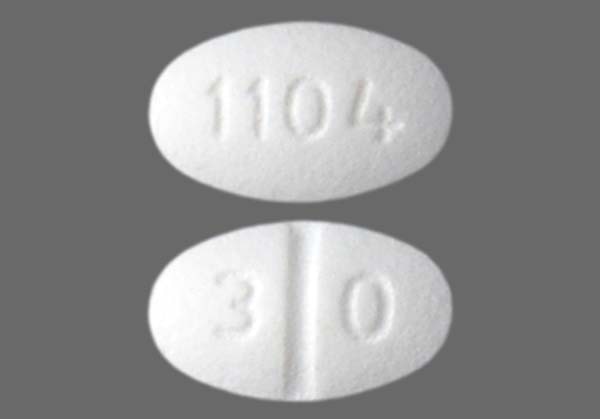 Isosorbide Mononitrate Oral Tablet Extended Release 30mg Drug Medication Dosage Information