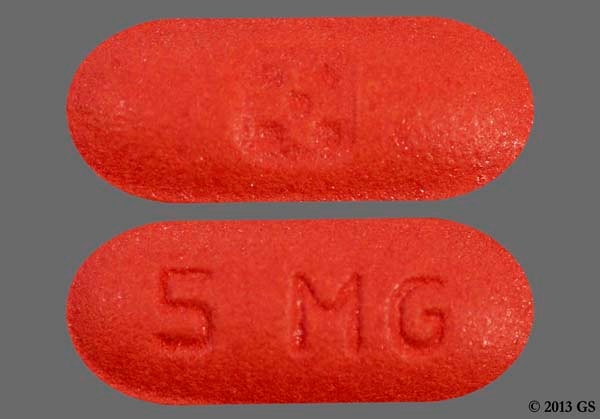 Picture of 5mg zolpidem