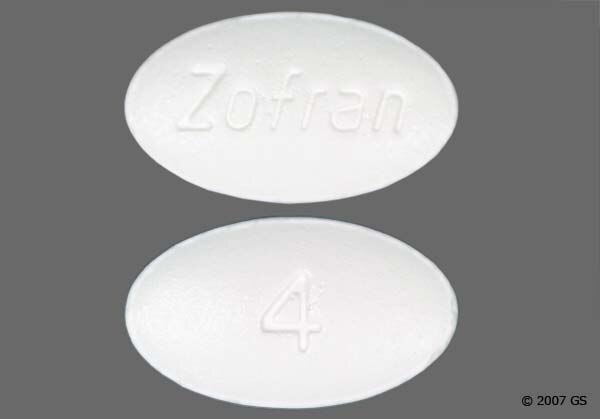 Zofran Oral Tablet 4mg Drug Medication Dosage Information
