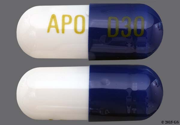 Duloxetine Oral Capsule Gastro Resistant Pellets 30mg Drug Medication Dosage Information