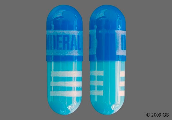 Inderal Xl Oral Capsule Extended Release 120mg Drug Medication Dosage Information