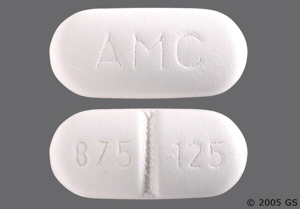 amoxicillin clavulanate 875 side effects