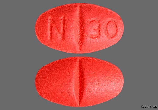 Isosorbide Mononitrate Oral Tablet Extended Release 30mg Drug Medication Dosage Information