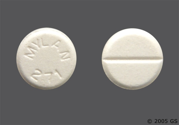 TWO TABLETS OF DIAZEPAM