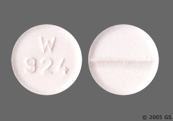 what do enalapril tablets look like